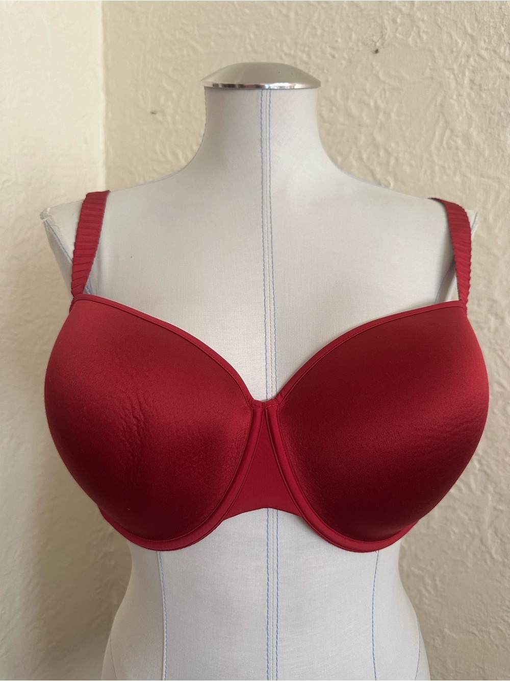 Thirdlove Cranberry Red 24/7 Classic T-Shirt Bra 38E